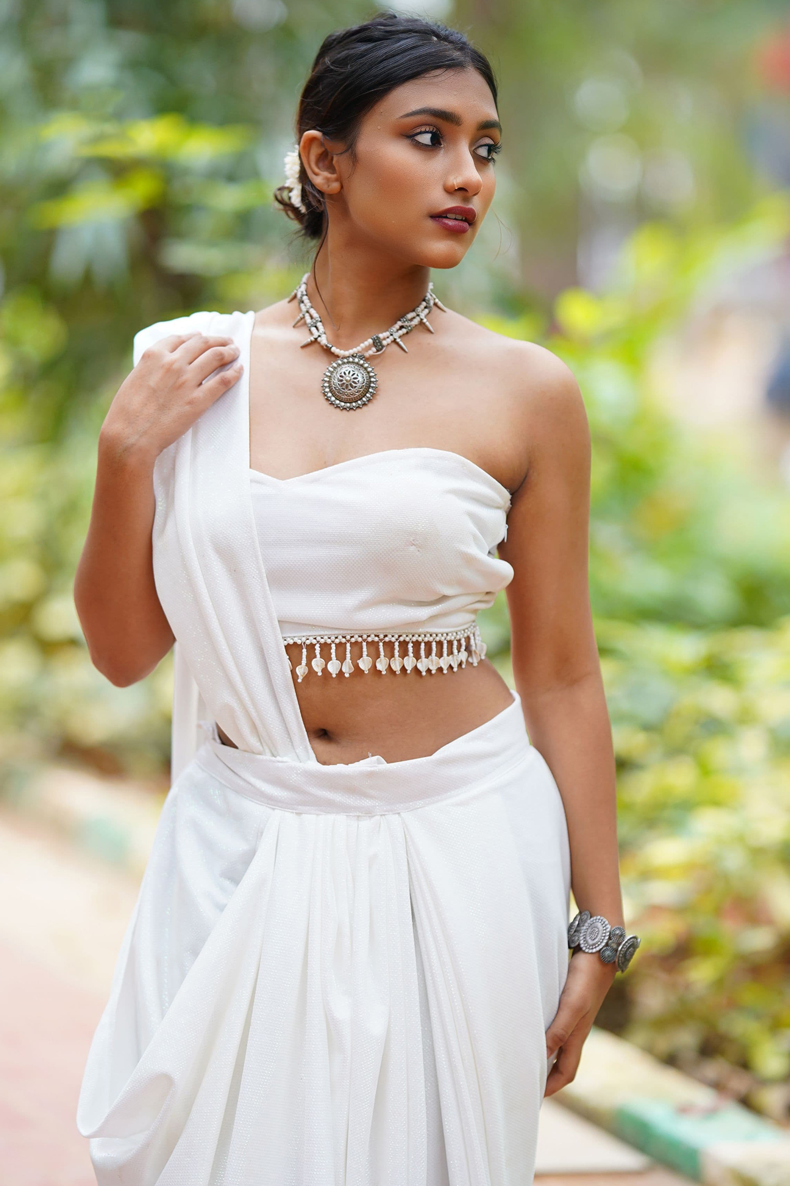 Pre-Stitched Sari - Image 6