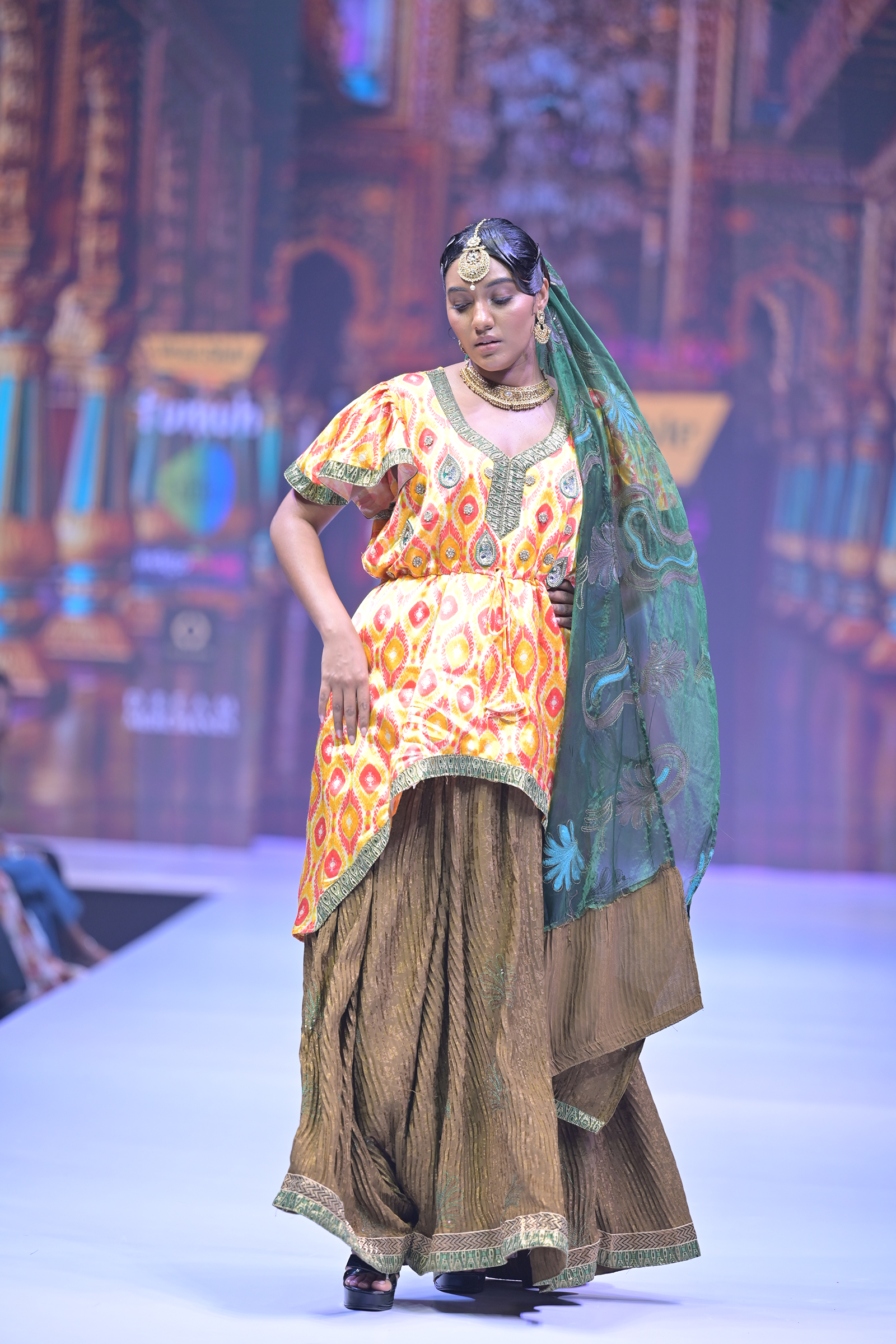 Gujarati Worked Lehenga - Image 3