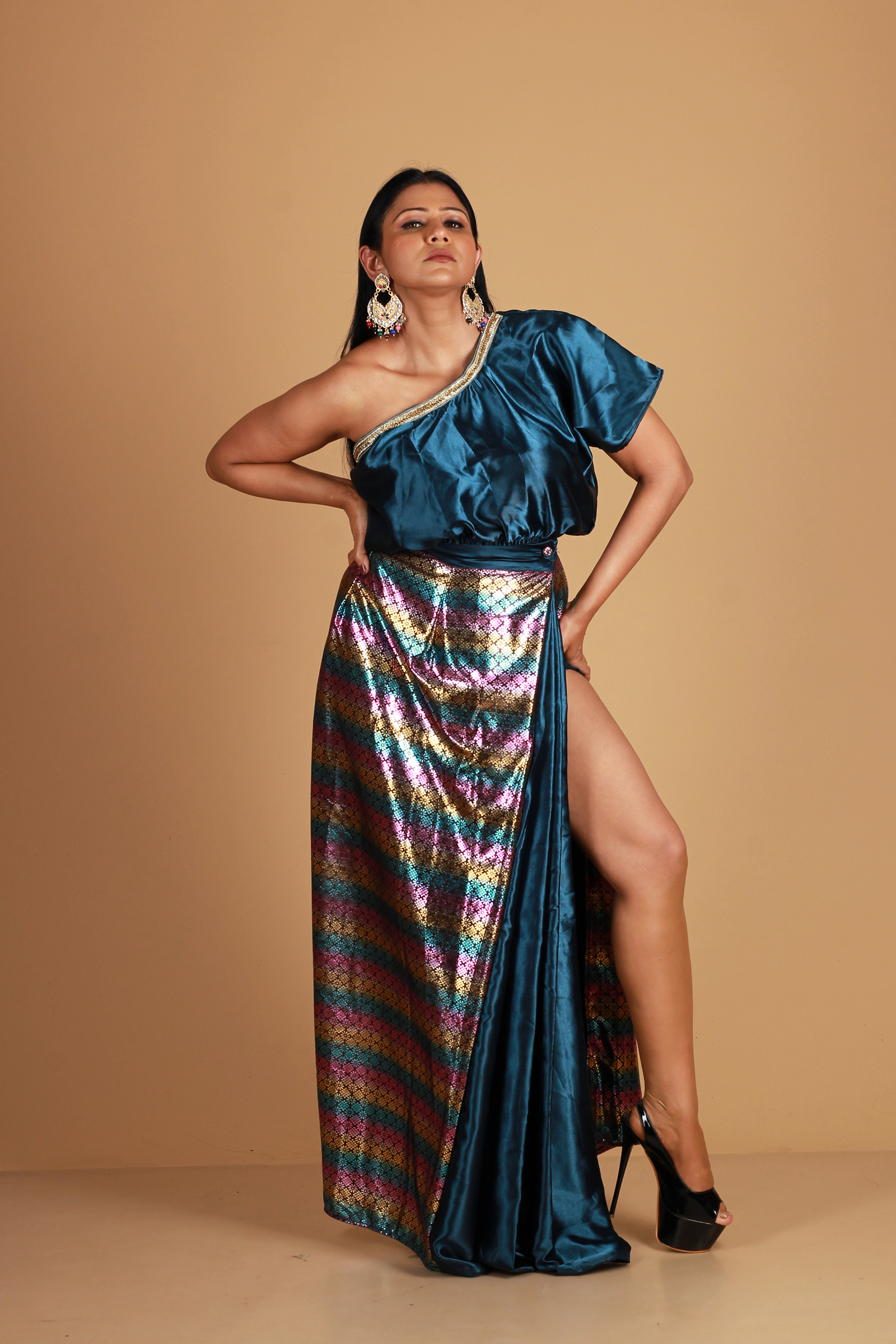 Top with Wrapper Skirt - Image 4