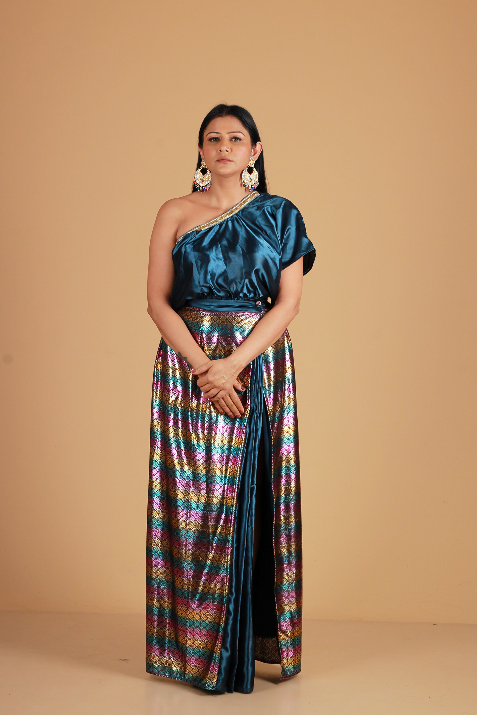 Top with Wrapper Skirt - Image 5