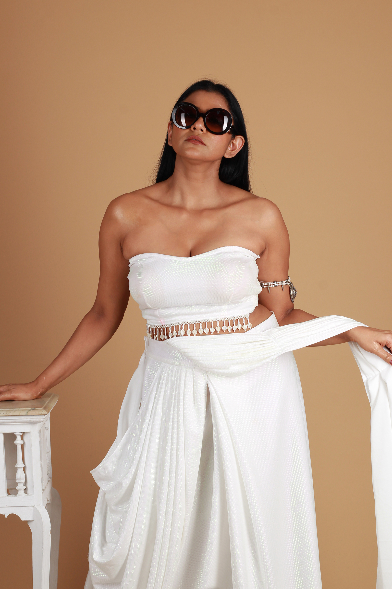 Pre-Stitched Sari - Image 2