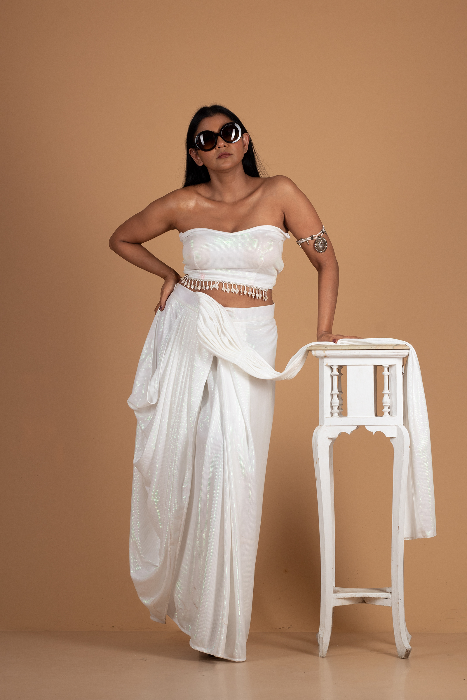 Pre-Stitched Sari - Image 4