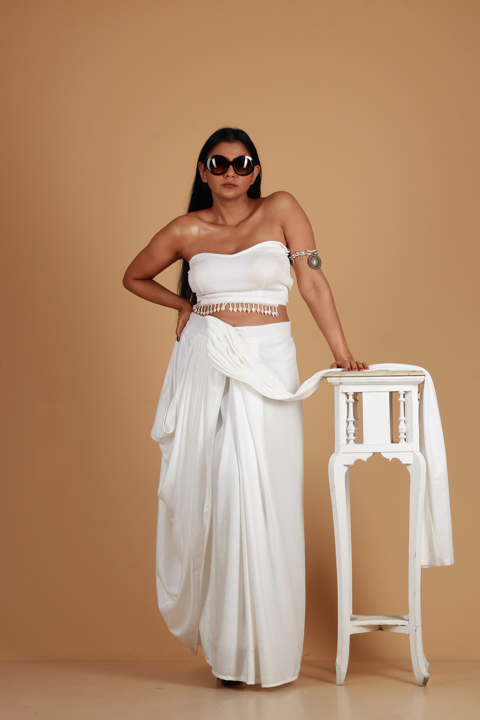 Pre-Stitched Sari - Image 5